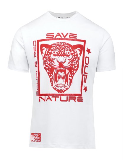 Natural Predators Leopard T-Shirt White