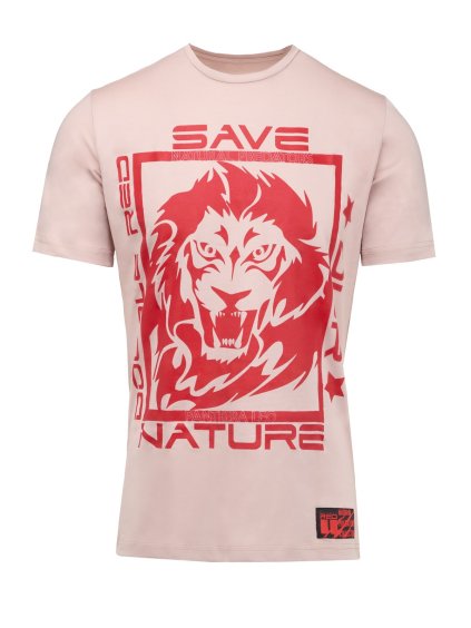 Natural Predators Lion T-Shirt Beige