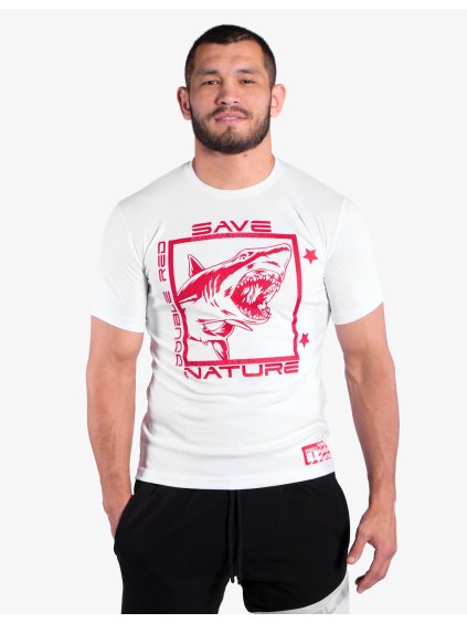 Natural Predators Shark T-Shirt White
