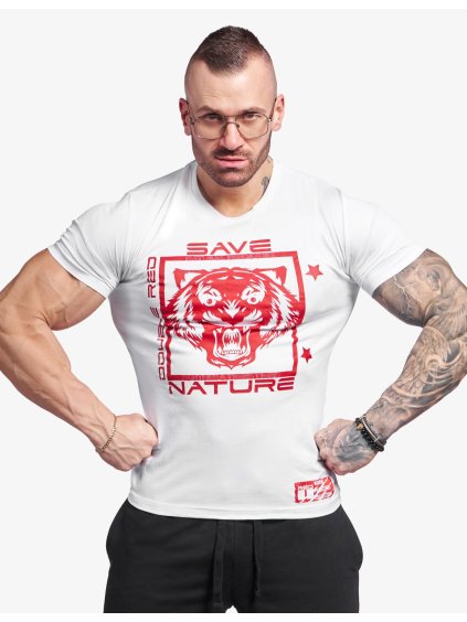 Natural Predators Tiger T-Shirt White