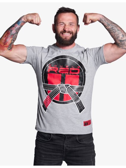JIU JITSU Black Belt T-shirt Grey