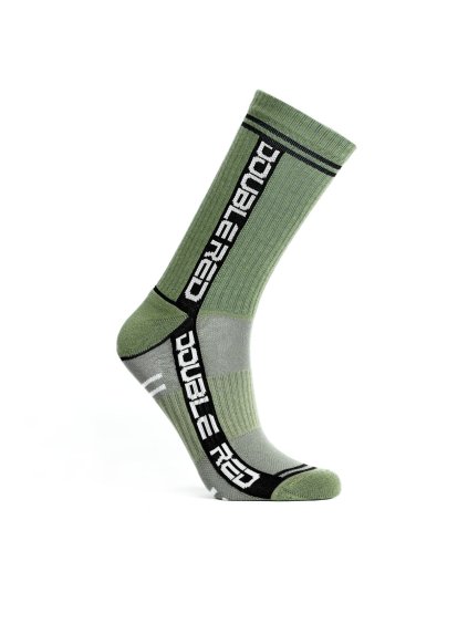 SPORT IS YOUR GANG Marl Green Bird's Eye Socks