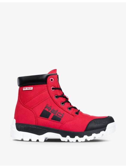 RED SNOW Boots Red