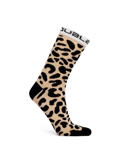 Kids Red Zoo Leo Socks