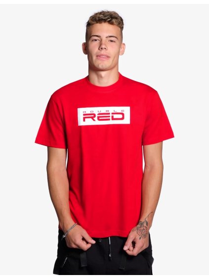 T-Shirt BASIC Red/White