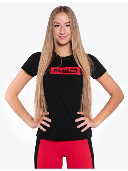 T-shirt BASIC Black/Red