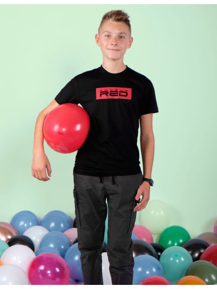 T-Shirt BASIC™ KID Black/Red