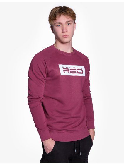 Sweatshirt BASIC Bordo