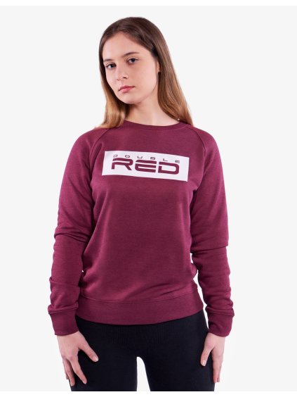 Sweatshirt BASIC Bordo