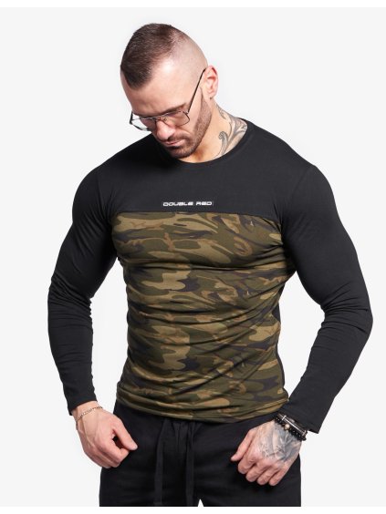 T-shirt Hero Long Sleeve Camo/Black