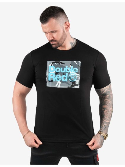 T-shirt CAMODRESSCODE™ TradeMark™ Black/Turquoise