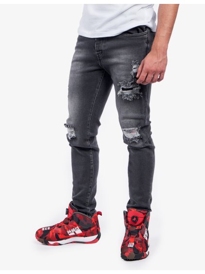 RED JEANS Skinny Fit Grey