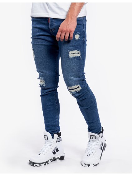 RED JEANS Skinny Fit Blue