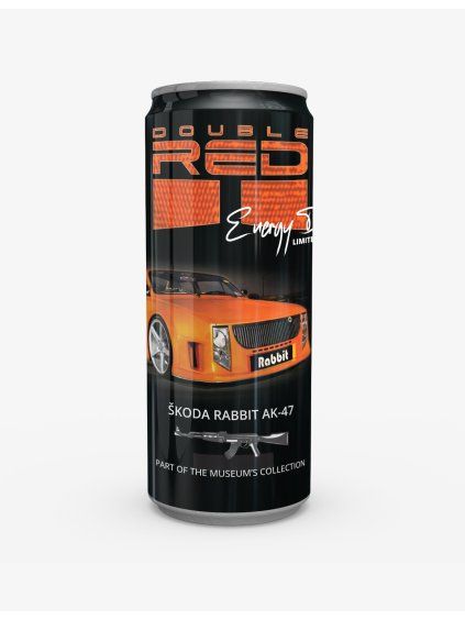 Limitierte Sammleredition - Energy drink 250ml ŠKODA RABBIT AK-47