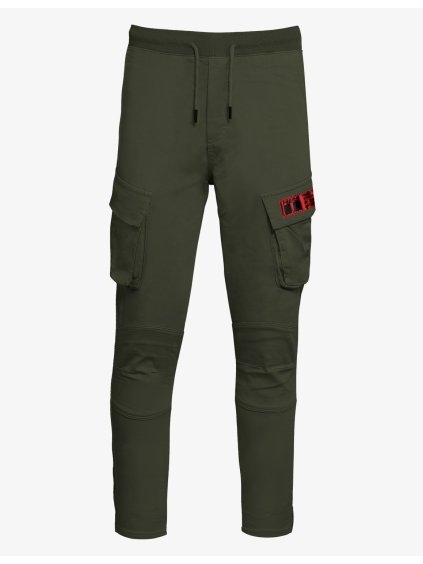Pants ARMY STREET Pockets Army Green