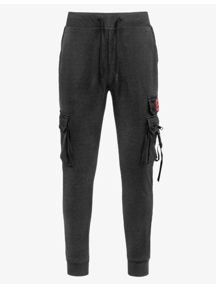 EXQUISIT Sweatpants Mesh Black