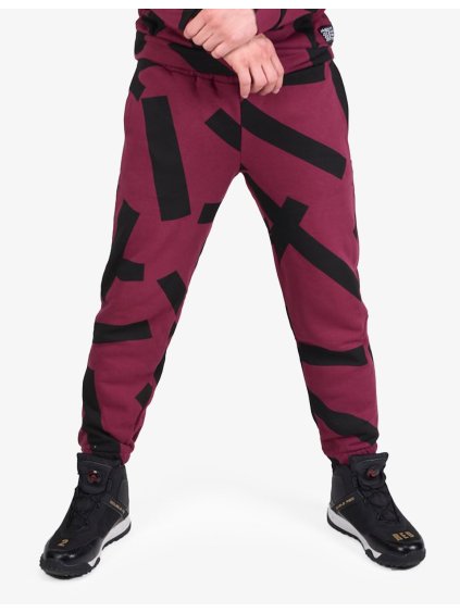 GEOMETRIX Bordo Sweatpants