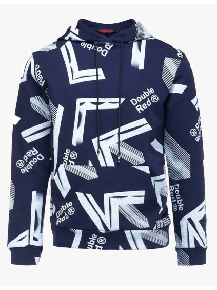 GEOMETRIX Dark Blue Hoodie