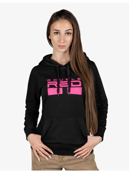 CARBONARO Hoodie Pink Black 1