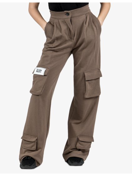 Wide Pocket Sweatpants Brown