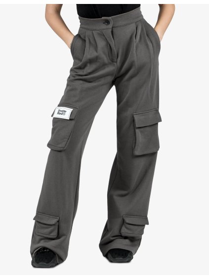 Wide Pocket Sweatpants Dark Grey