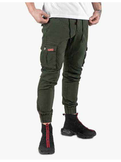Pants ARMY STREET Pockets Army Green