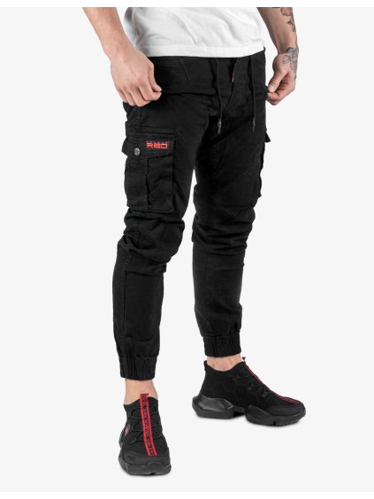 Pants ARMY STREET Pockets Black