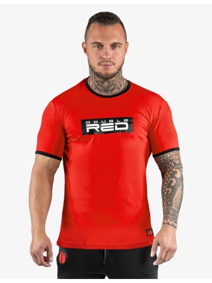 T-Shirt LOGO VISION Red/Black