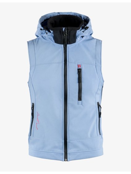 Women's Softshell Vest Blue