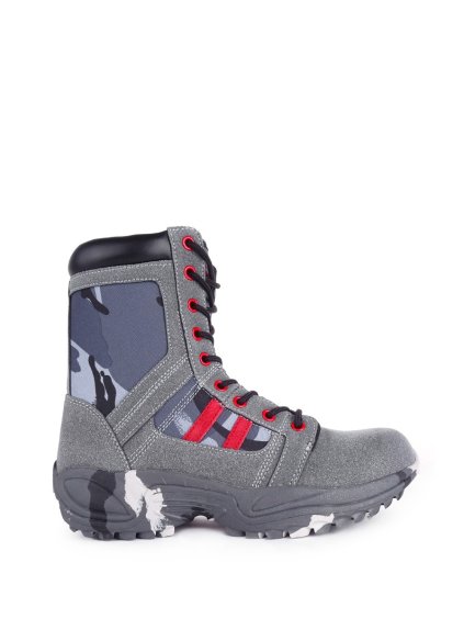 Boots Blue/Grey Camo Crazy Army Color
