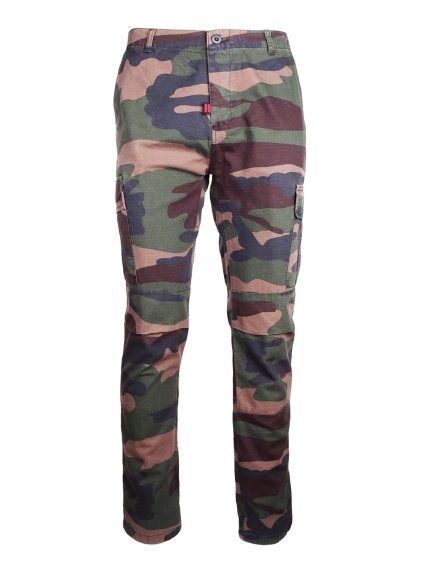 Cargo Pants Camo Green