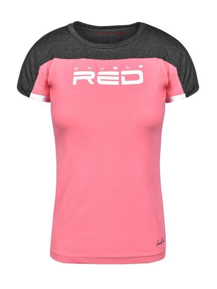 T-shirt GLORIOUS Grey/Pink