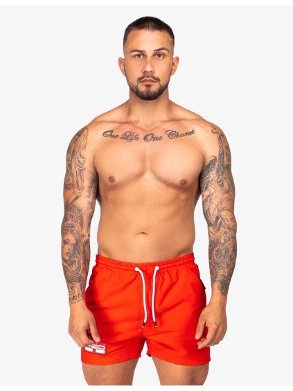 DOUBLE RED Aqua Swimshorts Red