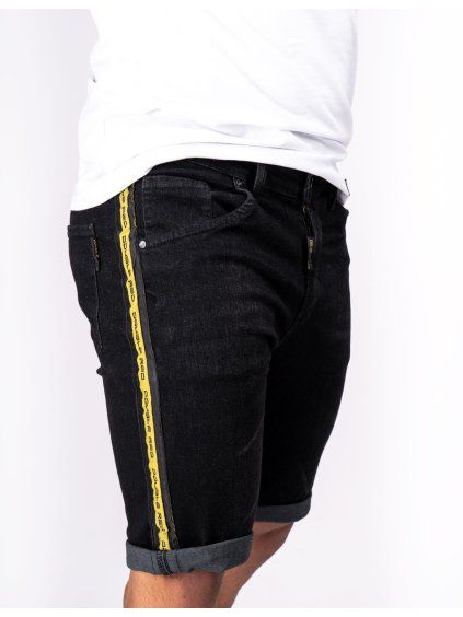 RED JEANS Shorts KUNG-FU MASTER™ Black