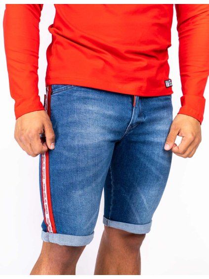 RED JEANS Shorts Blue