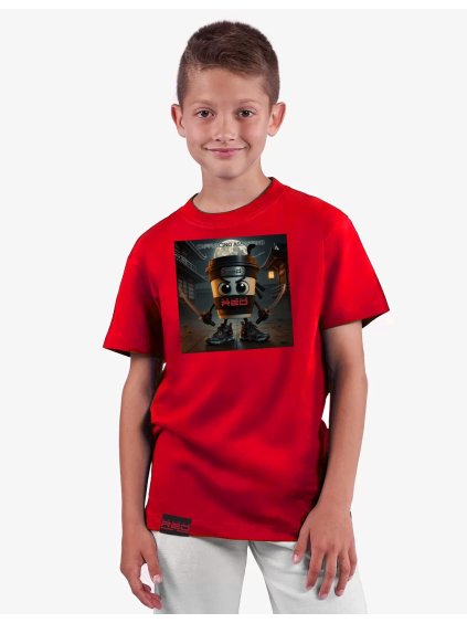 KID T-Shirt Capuccino Assassino Red