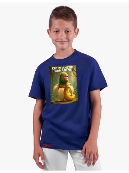 KID T-Shirt Chimpanzini Bananini Blue