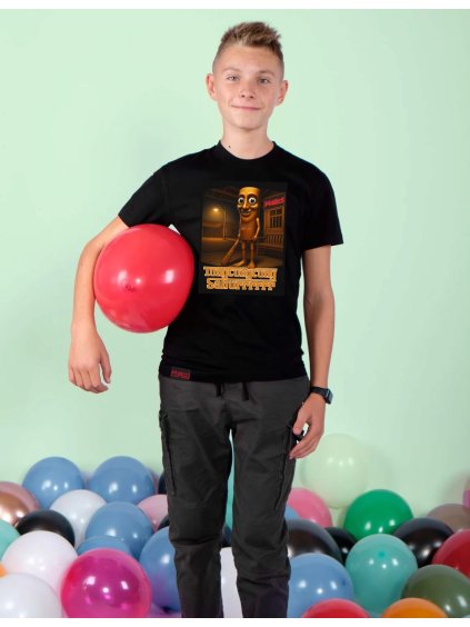 KID T-shirt TUNG TUNG TUNG SAHURRRRRR Black