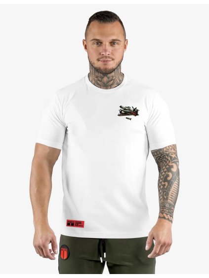 T-shirt BOMBARDINO CROCODILO White