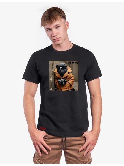 T-shirt SPIJUNIRO GOLUBIRO Black