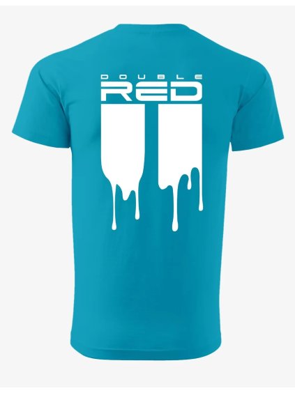 t shirt splash turquoise