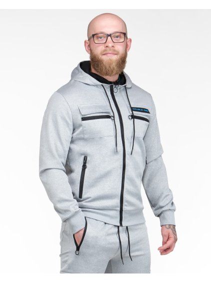 PUNISHER Hoodie Silver