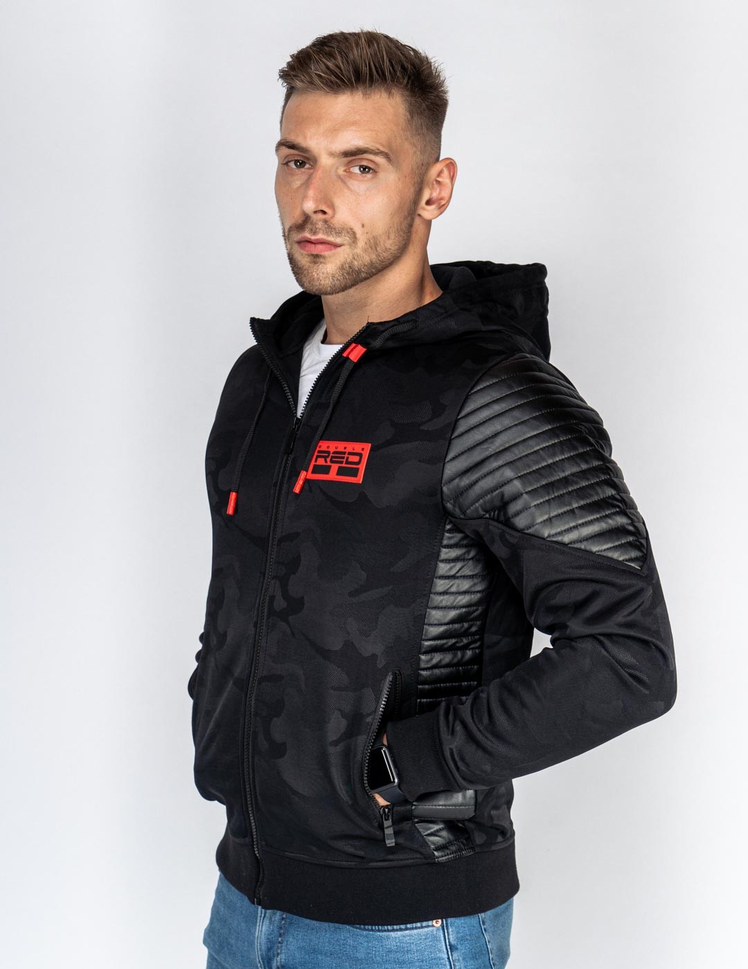The PUNISHER Jacket DOUBLE RED