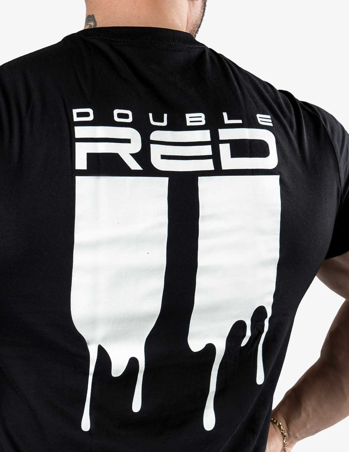 T-shirt SPLASH™ Black - DOUBLE RED