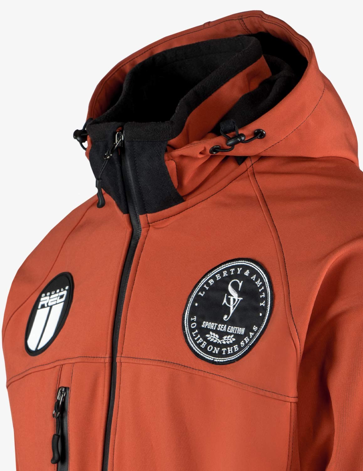 The Seaman Yachting Limited Edition Softshell Jacket Orange