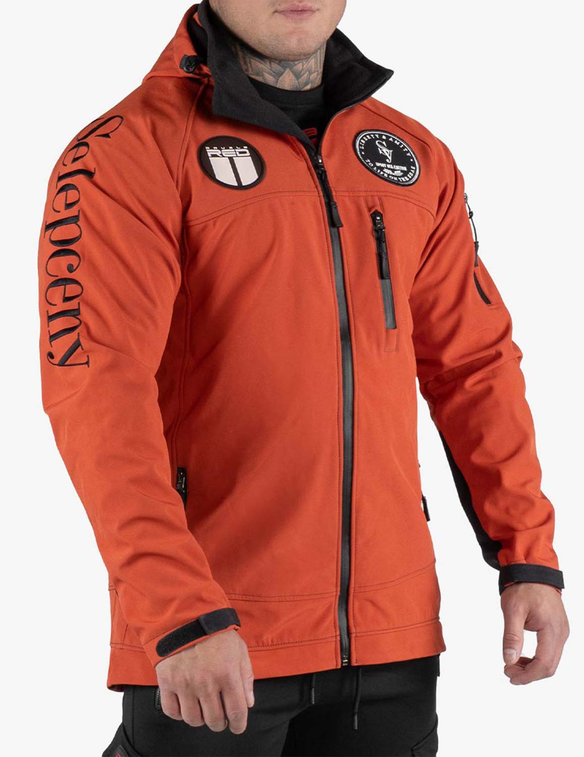 The Seaman Yachting Limited Edition Softshell Jacket Orange