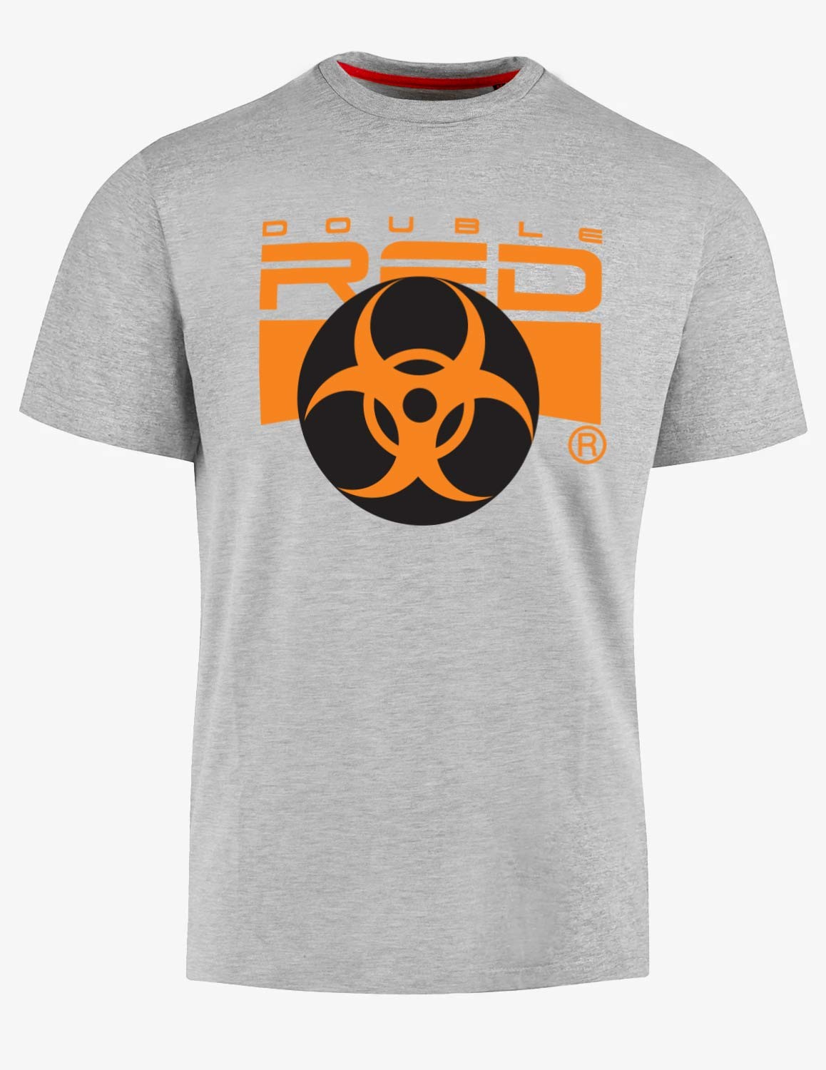 T-shirt BIOHAZARD™ Grey - DOUBLE RED