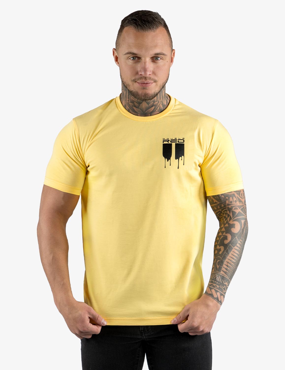 T-shirt SPLASH™ Yellow - DOUBLE RED
