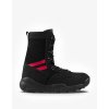 Boots Black Red Desert