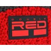DOUBLE RED COURCHEVEL Pompom Cap Red/Grey